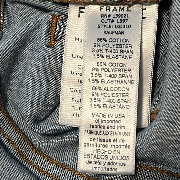 Frame Le Garcon Skinny Jeans - Picture 8 of 11